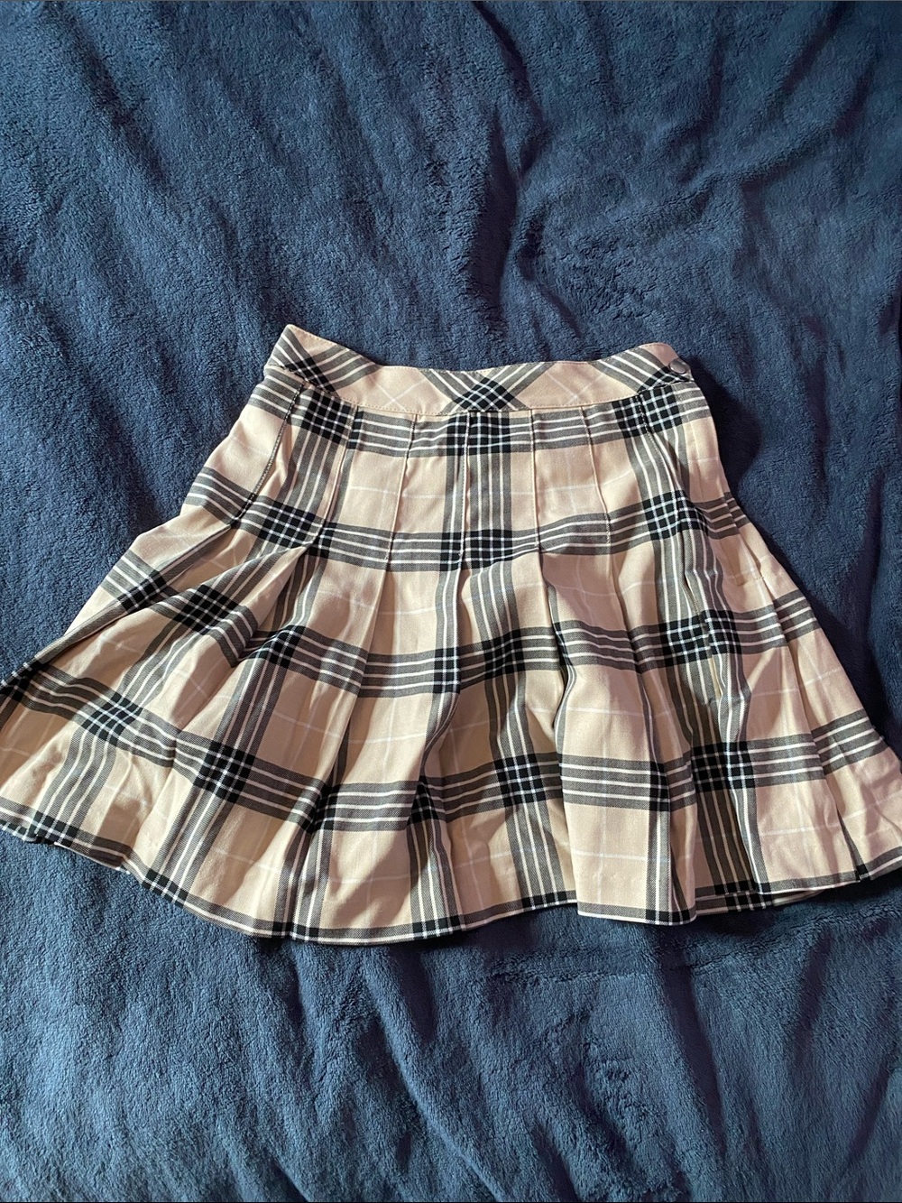 Plaid skirt
